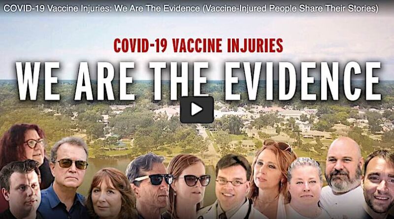 COVID-19 Vaccine Injuries: We Are The Evidence - The Vaccine-Injured Share Their Stories