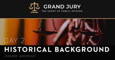 GRAND JURY: Day 2 – “The Peoples’ Court of Public Opinion” – Historical Background