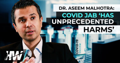 COVID Jab: “It’s Unequivical, The Evidence Is Overwhelming That The Risk Of Serious Harm Is Unpresedented And It Needs to Be Pulled” – Dr. Aseem Malhotra – Senior NHS Consutant Cardiologist