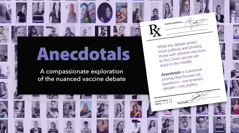 “Anecdotals” – A Documentary Highlighting COVID Vaccine Injuries Which Are Being Suppressed By The Mainstream Media – “We Supported The Vaccine, We’re Not Irrational, We’re Not Ignorant, We’re Just A Group Of People Whose Live’s Have Drastically Changed Because Of This And We’re NOT INCLUDED In The Mainstream Dialogue” – Jennifer Sharp – Film Maker