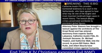 Catherine Austin Fitts Statement: The Netherlands Hearing Against Bill Gates, Albert Burla (Pfizer CEO) and Others Catherine Austin Fitts Statement: The Netherlands Hearing Against Bill Gates, Albert Burla (Pfizer CEO) and Others