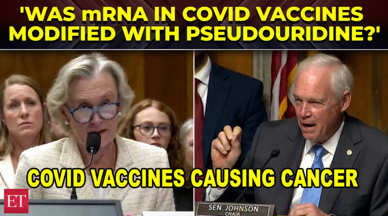 Spike Proteins In Tumors – Senator Ron Johnson Drops Bombshell