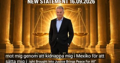 Statement from Reiner Fuellmich 16 September 2026
